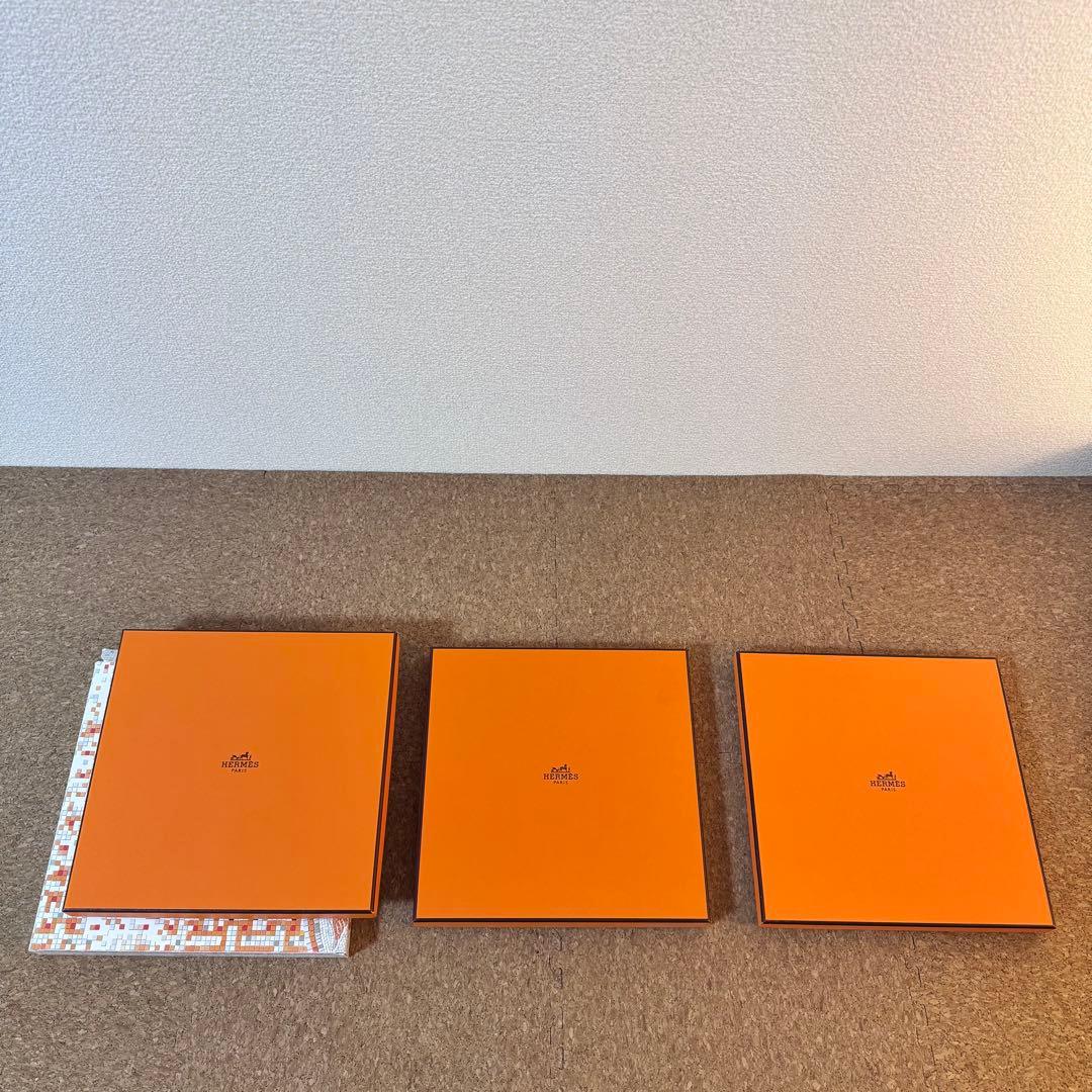 【美品】エルメス 空箱 6個 カレ90 スカーフ
