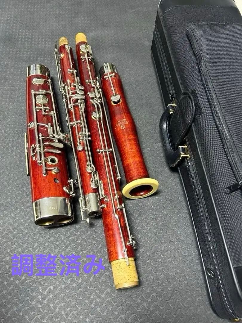 sale【調整済】 JINBAO ファゴット本体 ケース込み バスーン本体
