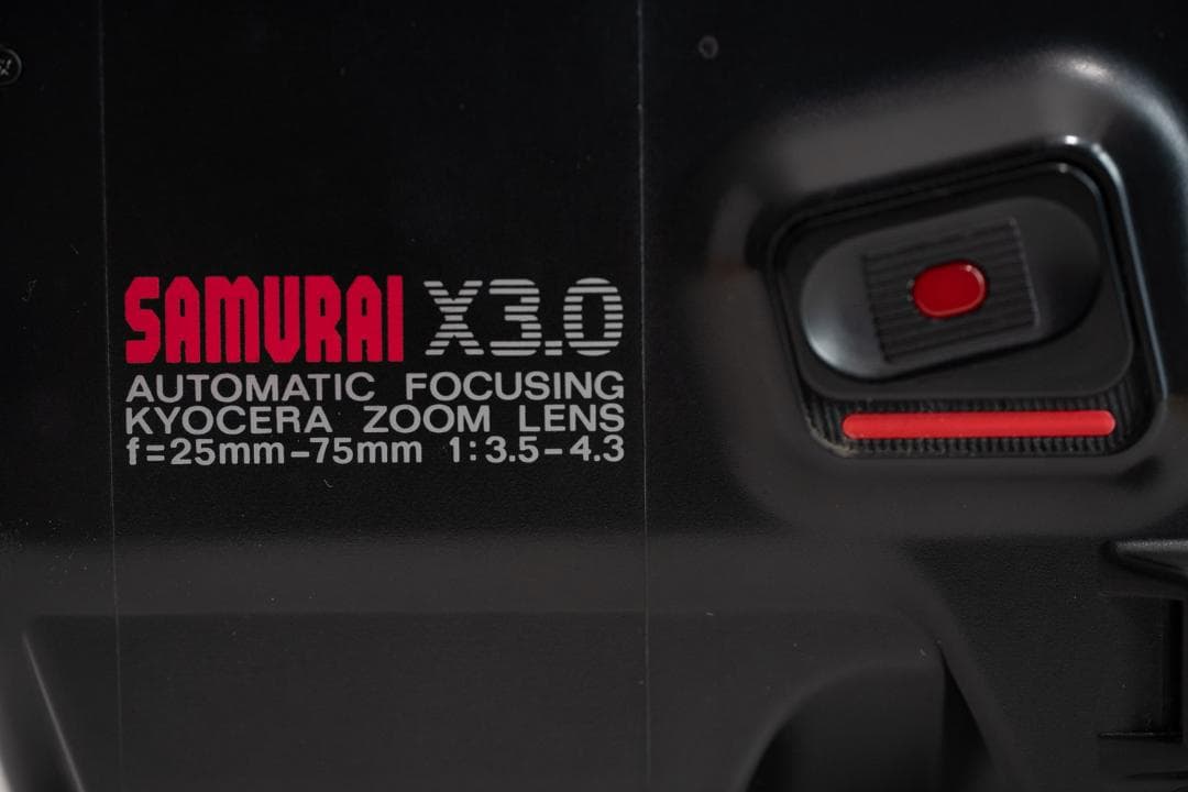 Kyocera Samurai X3.0 フィルムカメラ