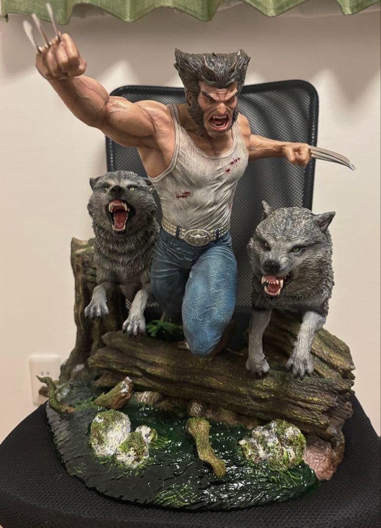 X−MEN ウルヴァリン 1/4ローガン スタチュー　フィギュア