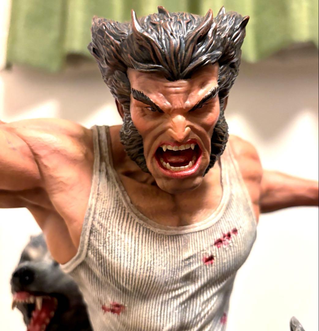 X−MEN ウルヴァリン 1/4ローガン スタチュー　フィギュア