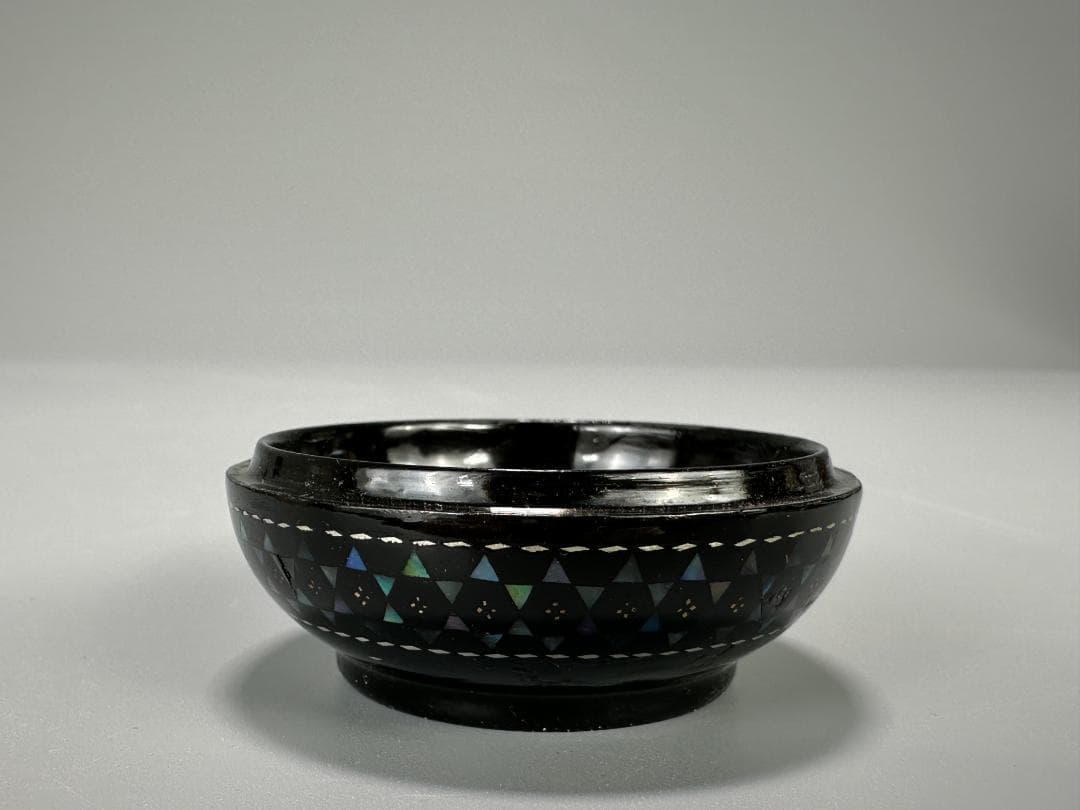 中国螺鈿香合　蓋物　香道具