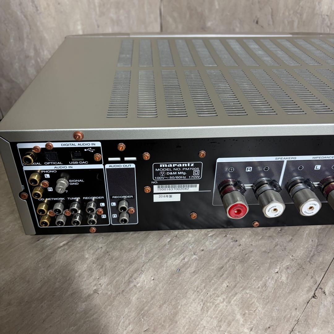 極美品 Marantz PM7005 プリメインアンプ リモコン 説明書付