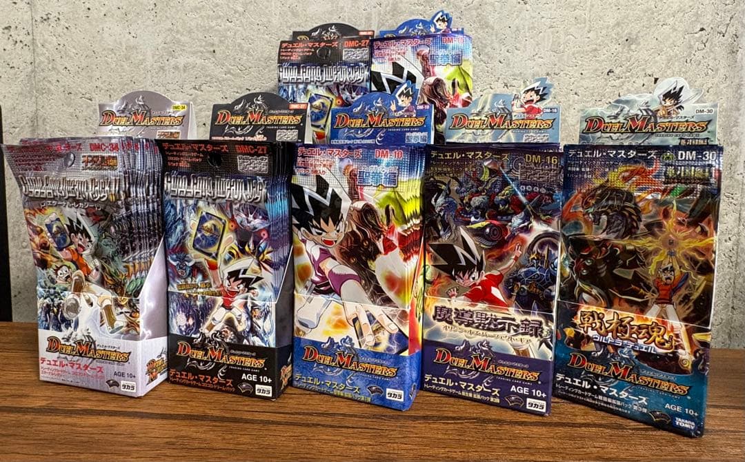 21日まで　デュエル・マスターズ　絶版パック　構築済デッキ開封品