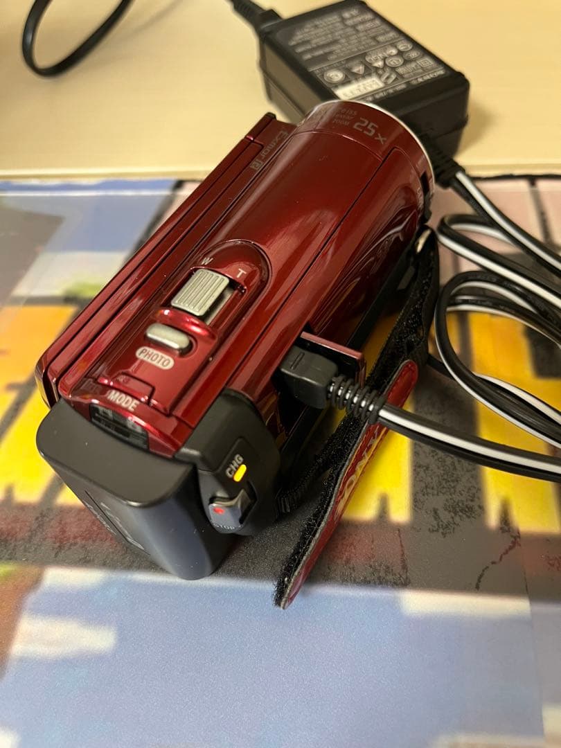 SONY HDR-CX170 赤 ビデオカメラ