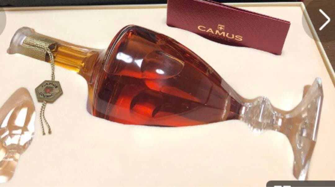 カミュ ミシェルロイヤル　バカラ クリスタル　替栓・冊子・化粧箱付　新品