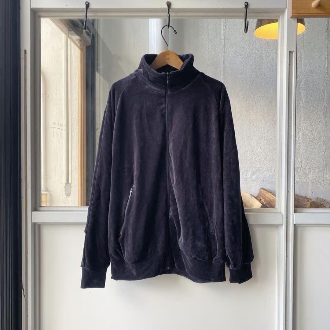 【極美品】COMOLI ベロアジャージ トラックジャケット サイズ3