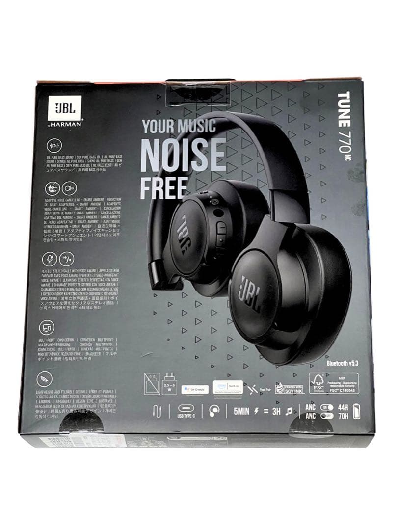 JBL TUNE 770 NC ワイヤレスヘッドホン　新品未開封品