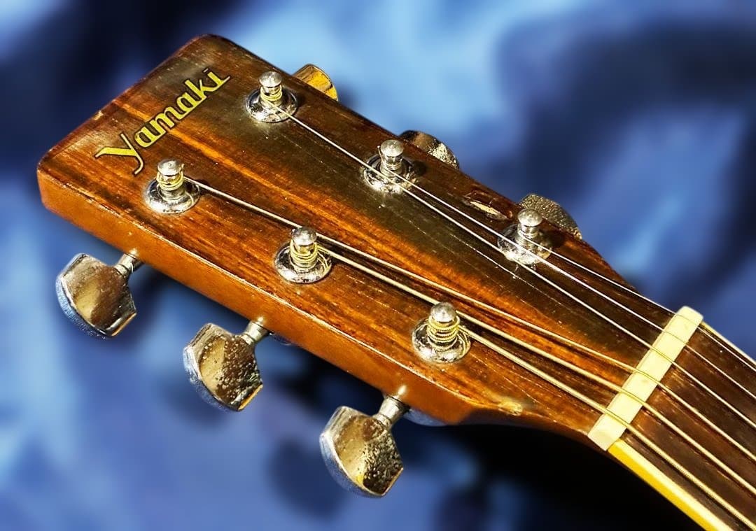 弾きやすく超激鳴り!綺麗な音色！ビンテージYamaki YW-20　低弦高調整済