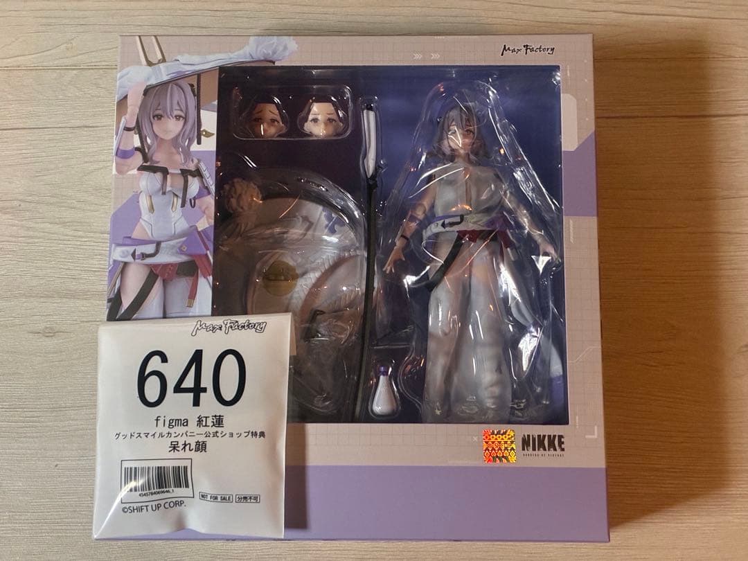 figma 640 勝利の女神 NIKKE 紅蓮 公式ショップ特典付き