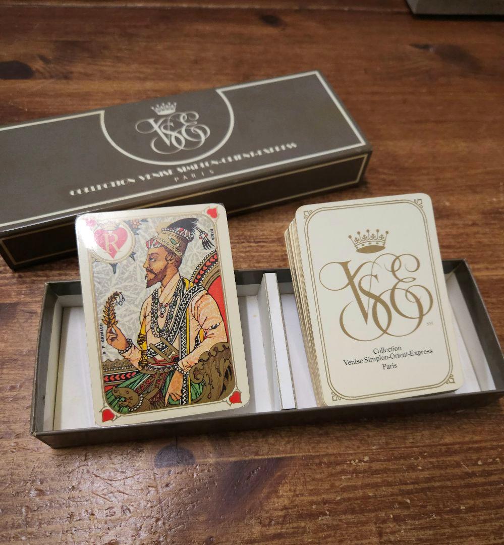 ヴィンテージ Orient Express Paris トランプ 2組 セット