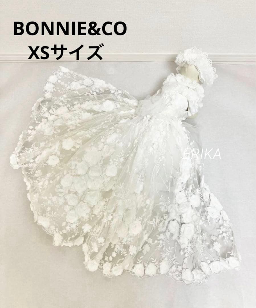 BONNIE&CO (XSサイズ) ドレス　犬服　ウエディングドレス