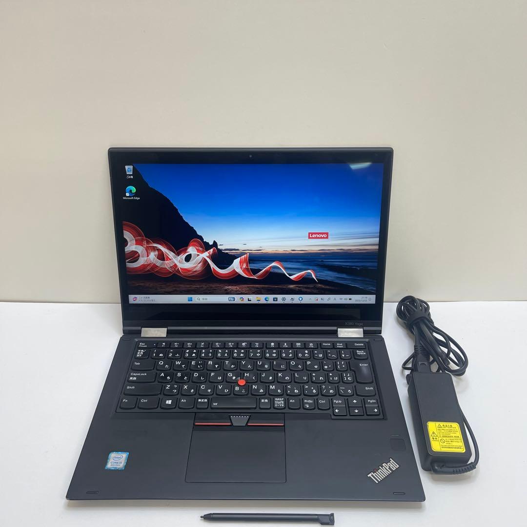 #662 レノボ ThinkPad X380 Yoga i5-8550U 8GB