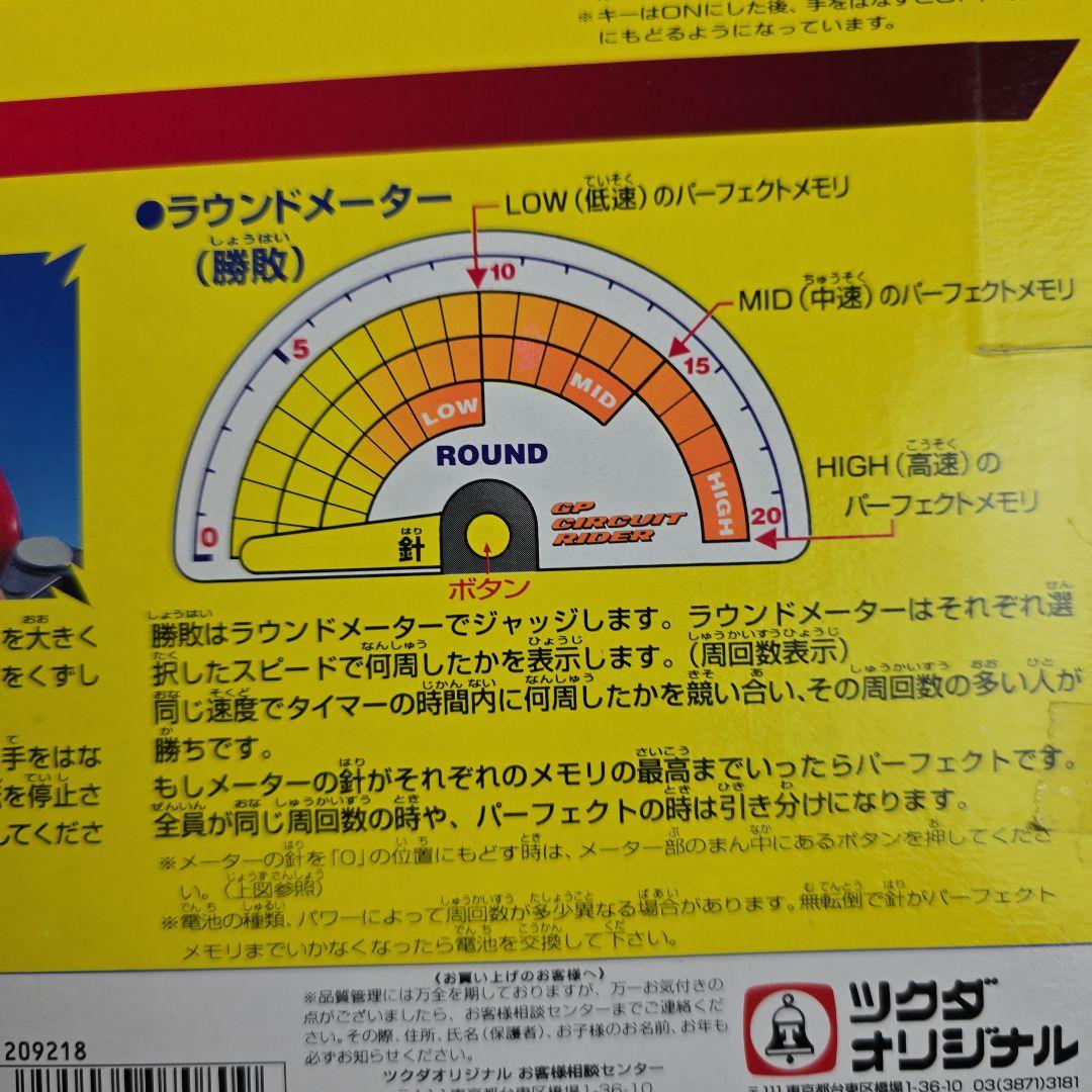 新品未開封 GPサーキットライダー ツクダオリジナル 最終在庫