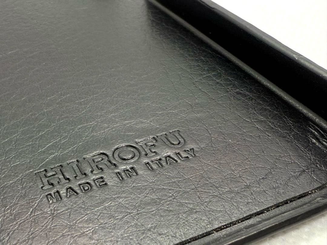 HIROFU ヒロフ iphone14レザーケース made in ITALY