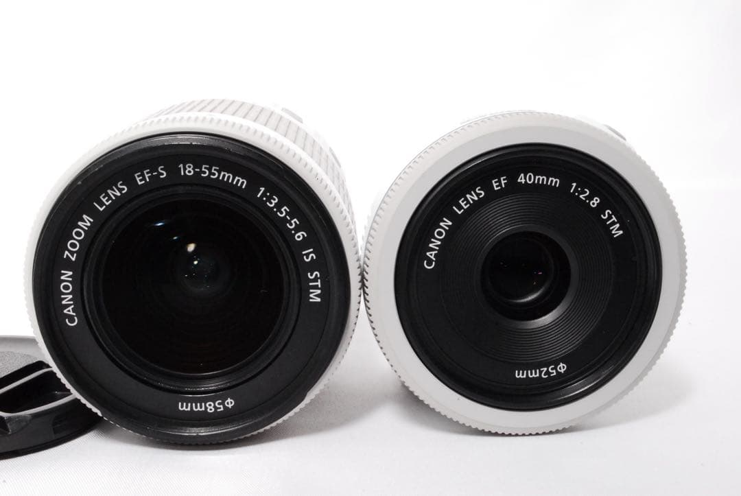 ◆STMレンズ◆Canon Kiss X7◆一眼レフカメラ◆人気のホワイト◆