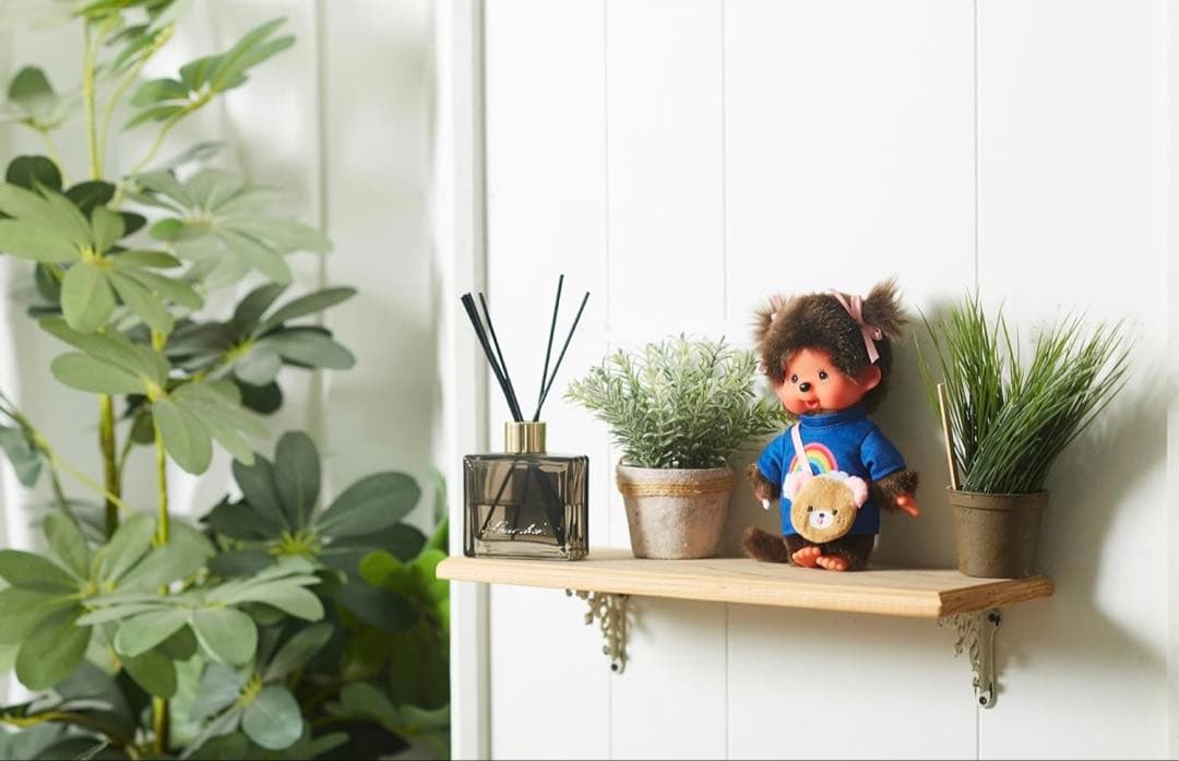 モンチッチ 虹Tシャツ クマポシェット