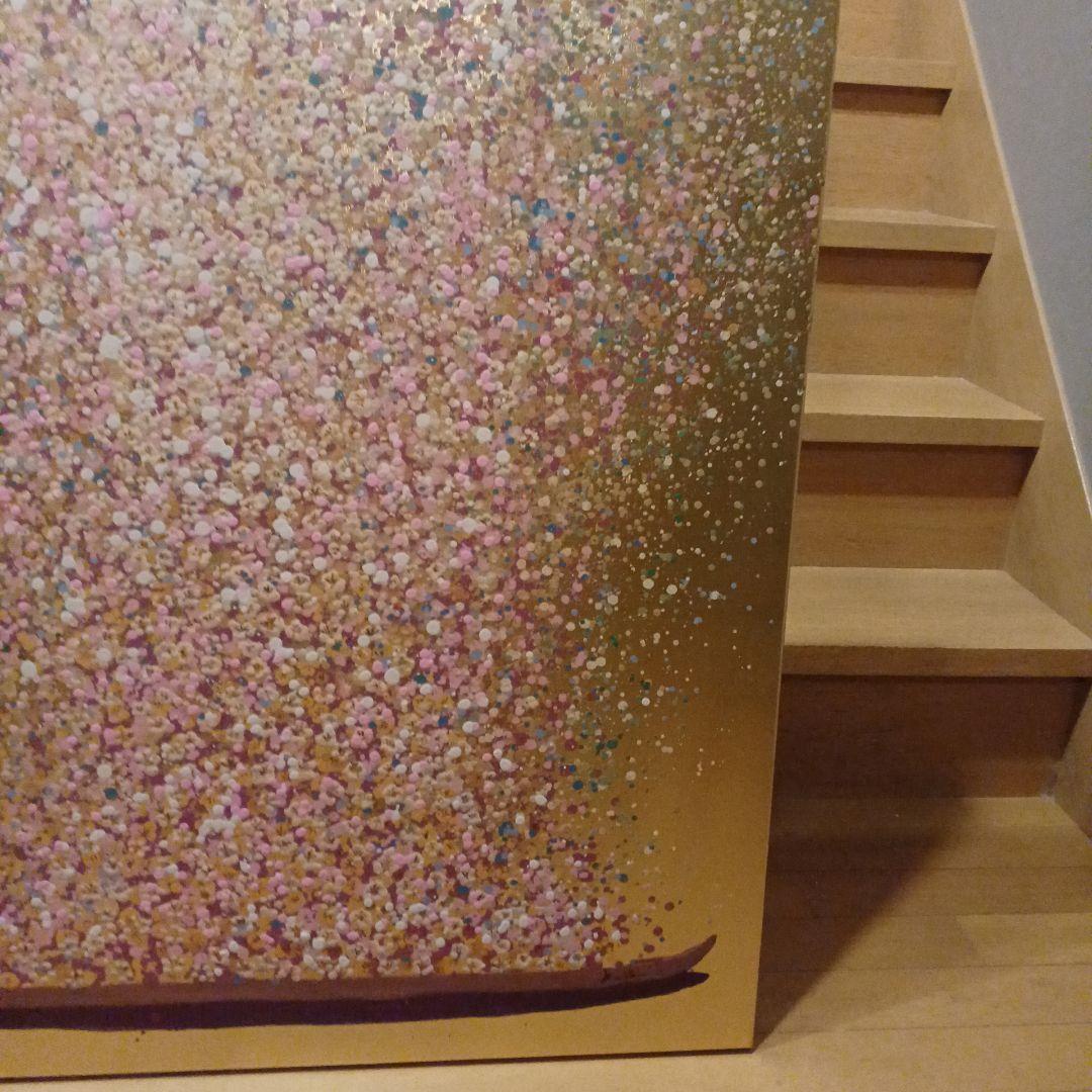 LAM　KARE　フラワーボードタッチドピクチャーアートパネル