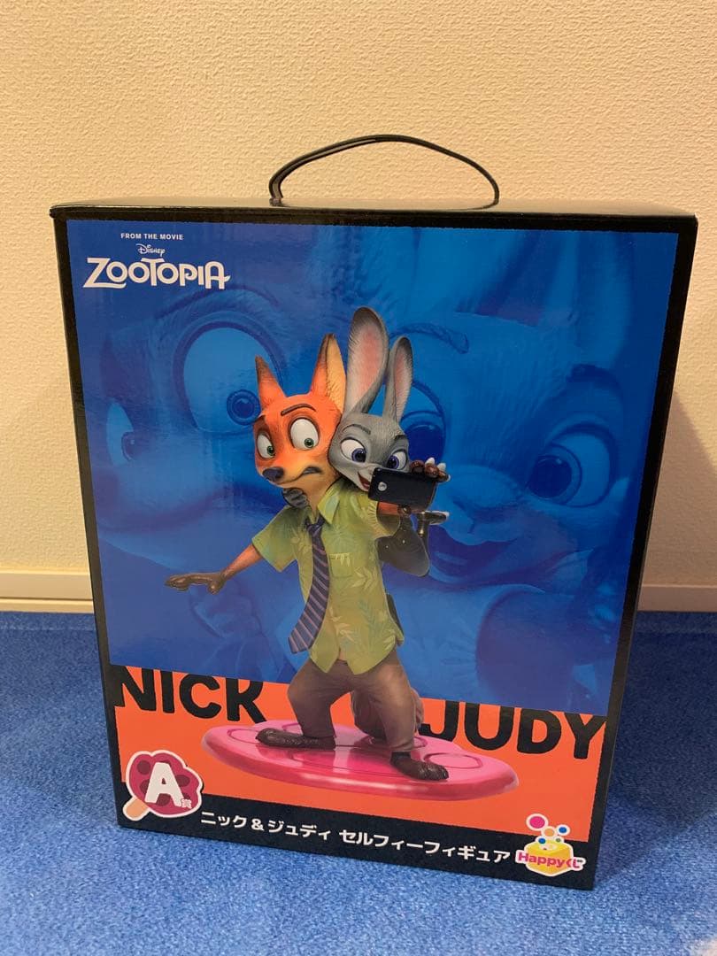 ZOOTOPIA ズートピア　ハッピーくじ　A賞　フィギュア　ジュディ　ニック