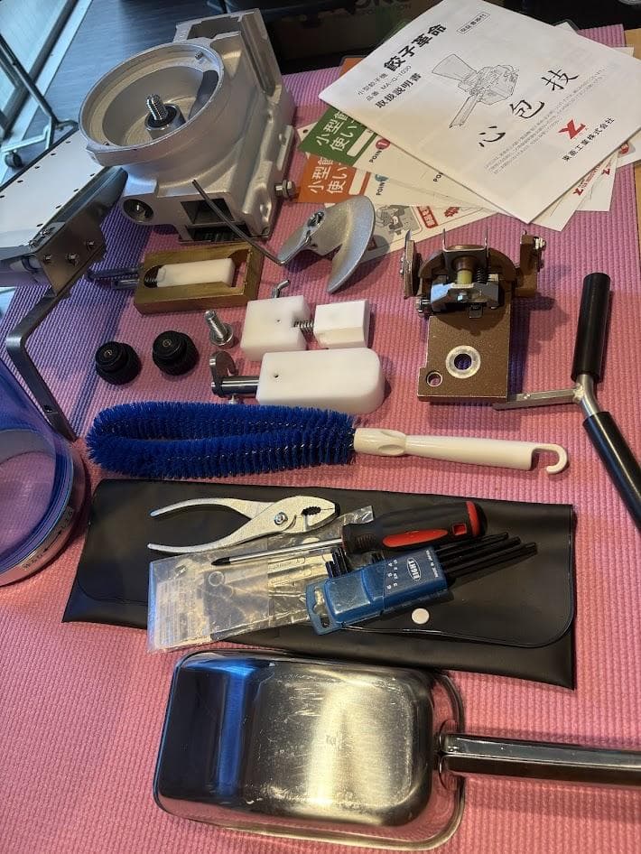 餃子革命 東亜工業 MA-G-1030 小型餃子成型機　2022年11月購入