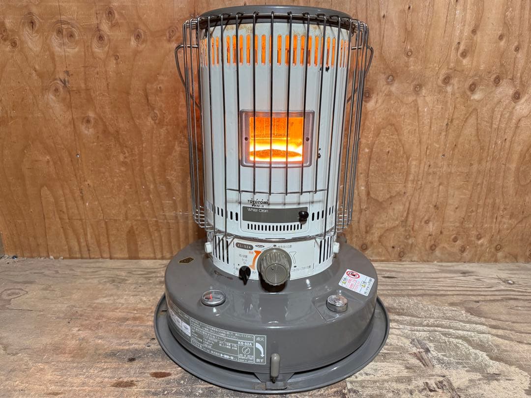 芯乾燥済 石油ストーブ トヨトミ KS-52A 分解メンテナンス済 03年製