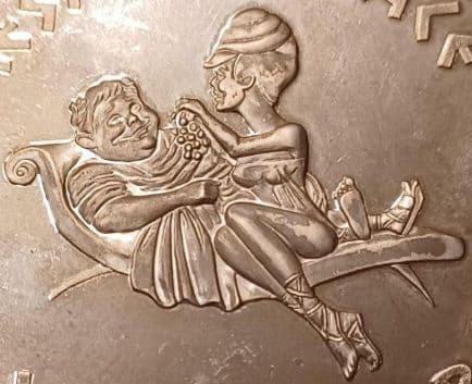 大きめの銀貨 銀品位(.925) アメリカ合衆国 シーザーズパレスの銀貨