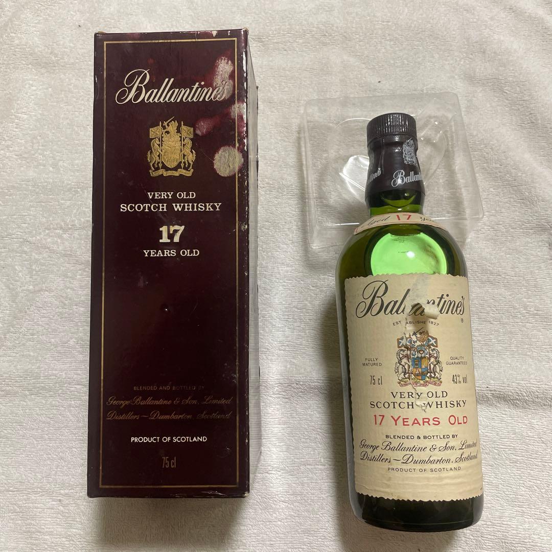 ウイスキー Ballantine's 17 Years Old Scotch Whisky