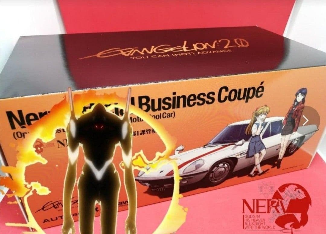 専用品　オートアート　1/18　ウェーブ　WAVE　NERV　官用車　エヴァ