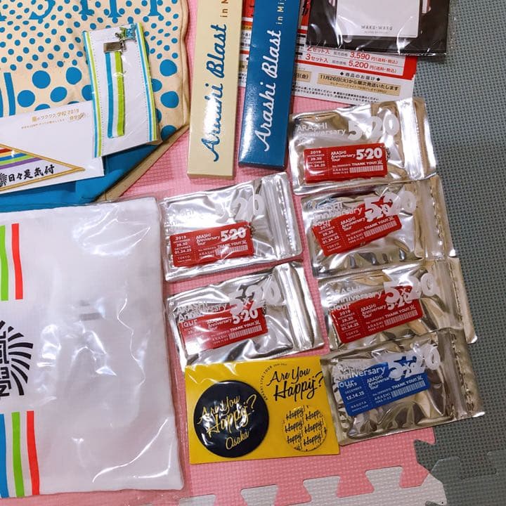 嵐 ライブ コンサート グッズ 5x20 ワクワク学校 31点