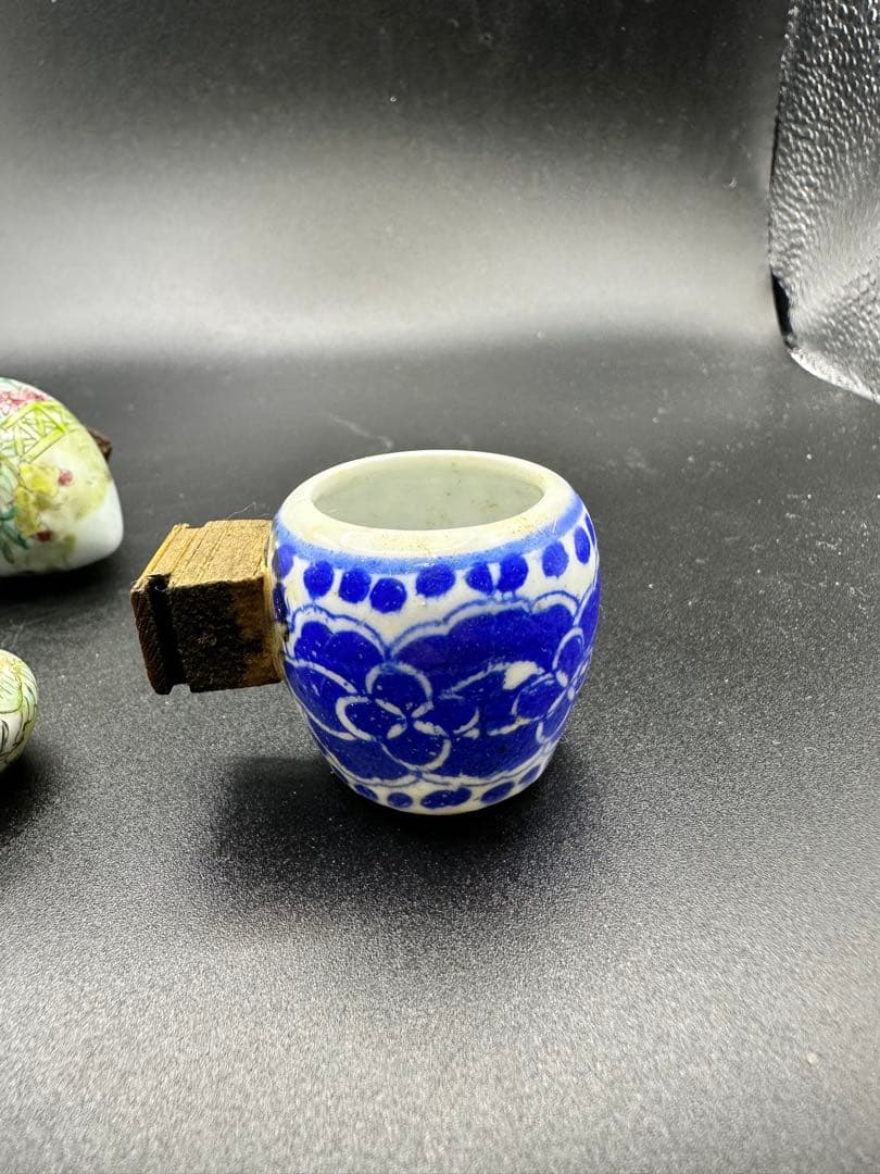 鸟食罐，中国，古玩，骨董，清時代，置物