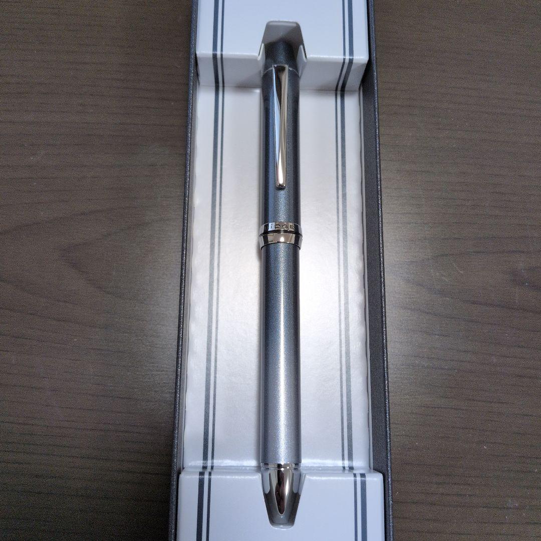 PILOT 4+1 RIDGE シルバーボールペン 2025年 株主優待