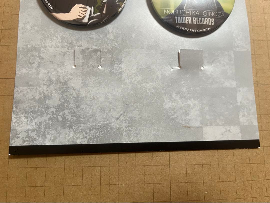 サイコパスSS タワレコカフェ 宜野座 缶バッジセット