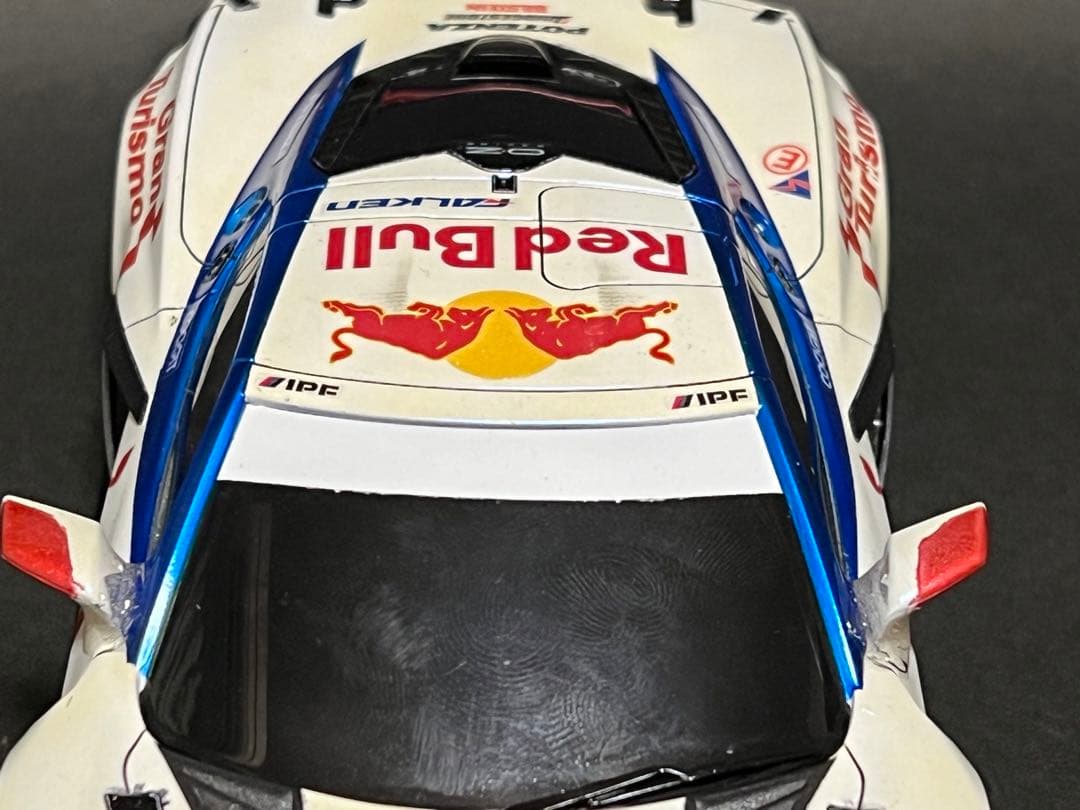 京商　ミニッツ コルベット　c8-r ホワイトボディ自作塗装　使用品　2台セット