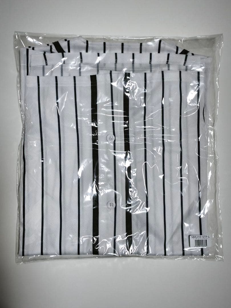 SUPER BEAVER 20th ベースボールシャツ ストライプ Lサイズ