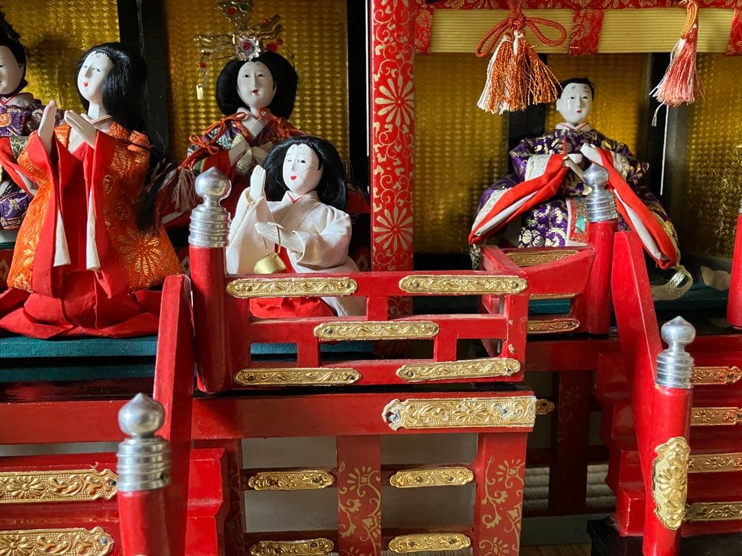 御殿飾り雛人形