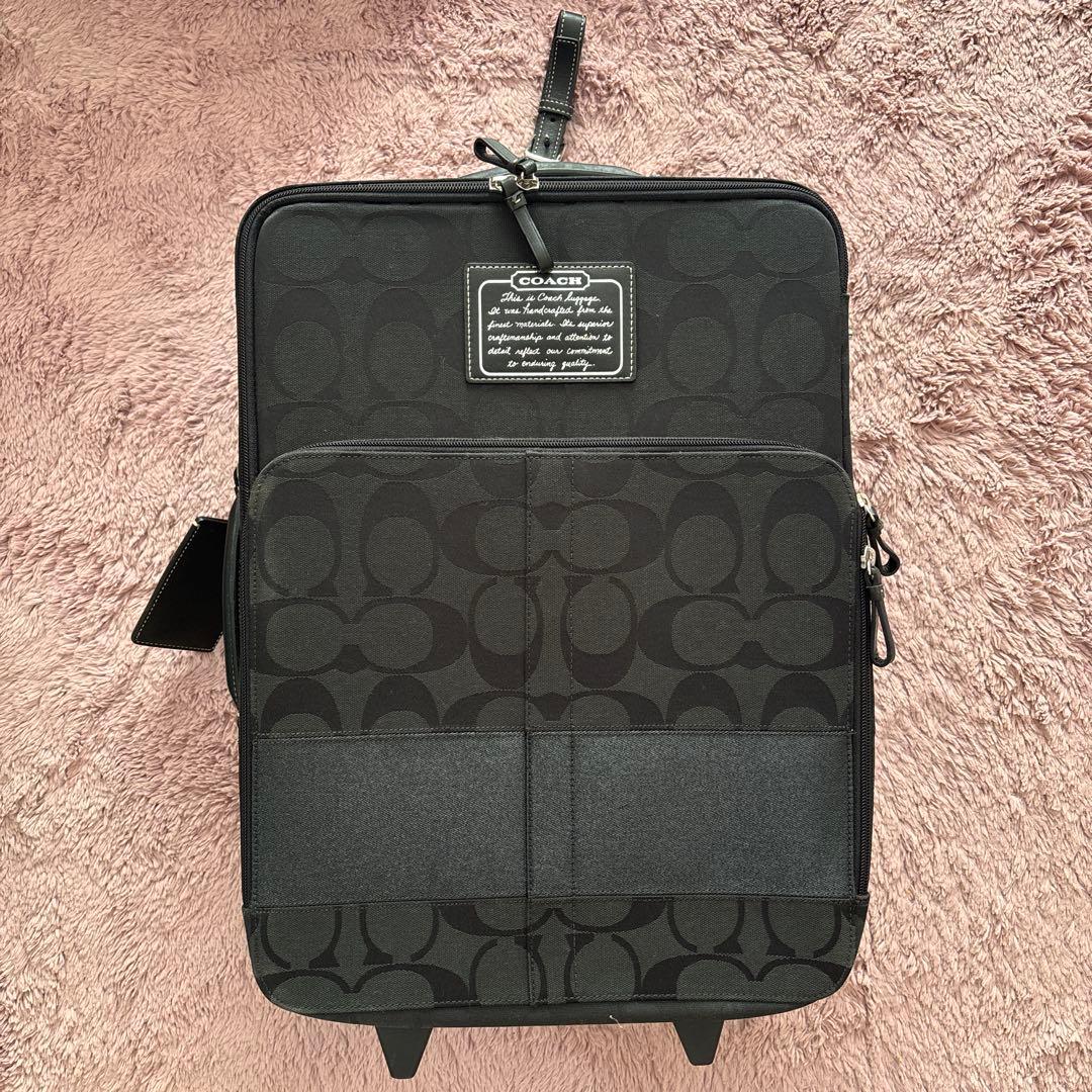 COACH ブラック キャリーケース