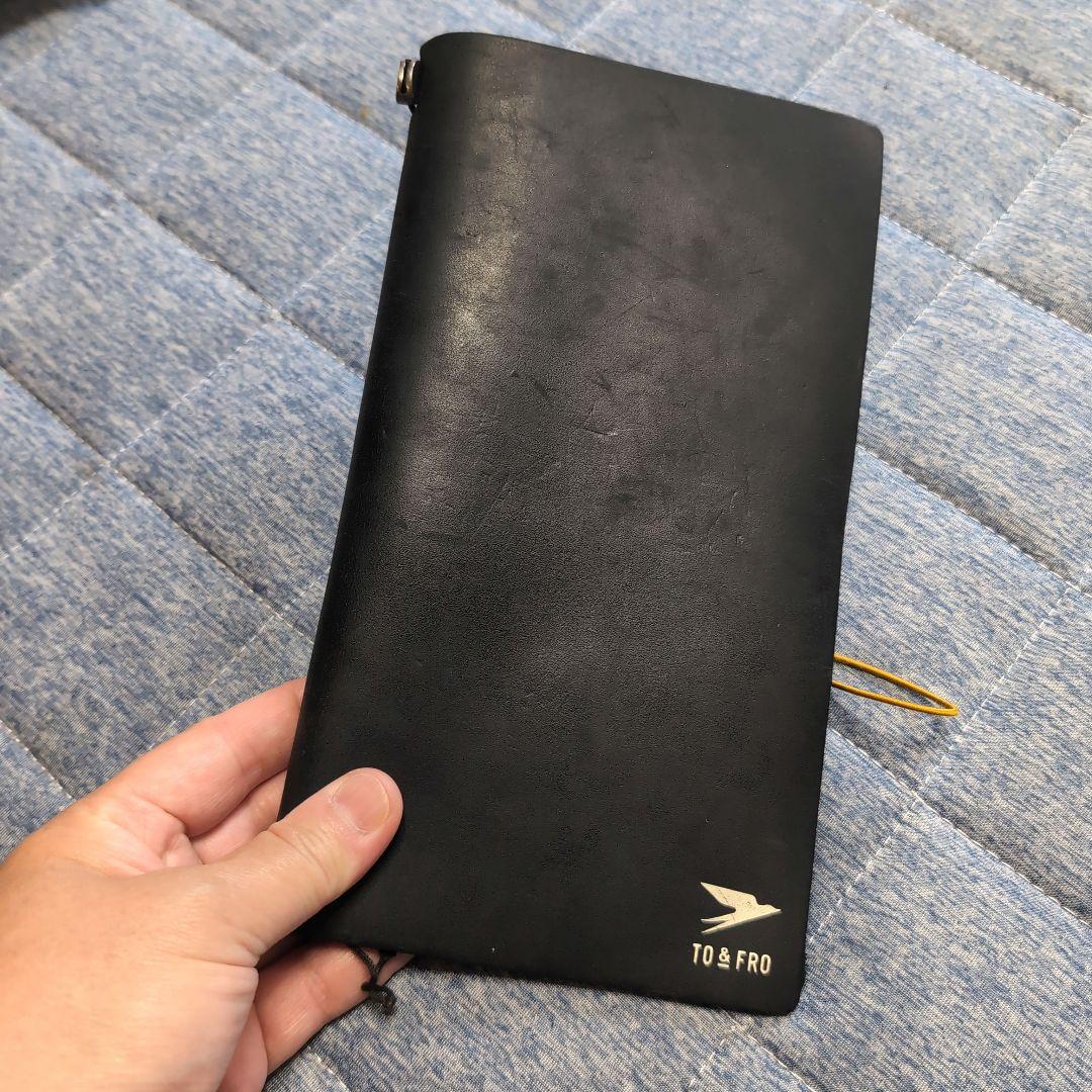 【セット】トラベラーズノート 限定 TO&FRO ブラック レギュラーサイズ