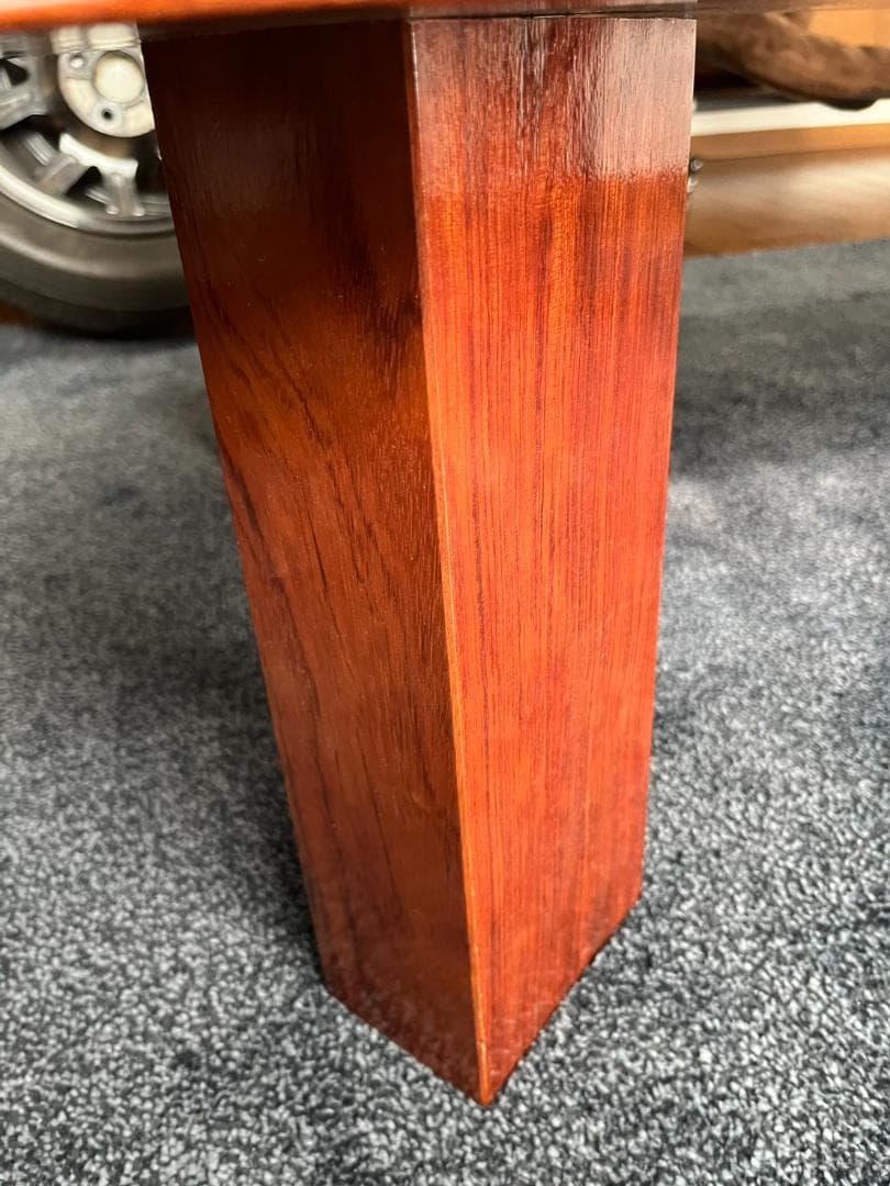 座卓 ざたく 一枚板 テーブル ちゃぶ台 メーカー不明 中古品