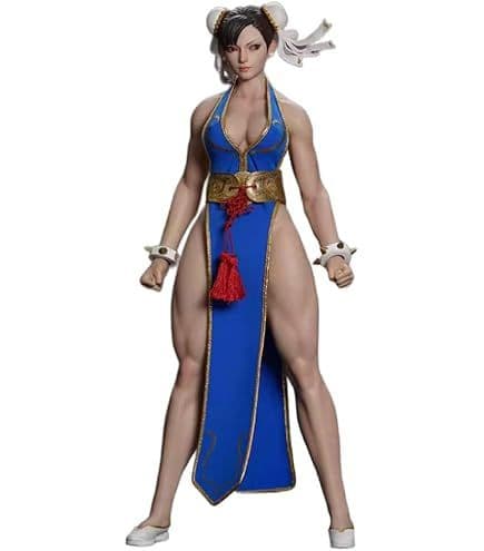 春麗 1/6スケールフィギュア 青