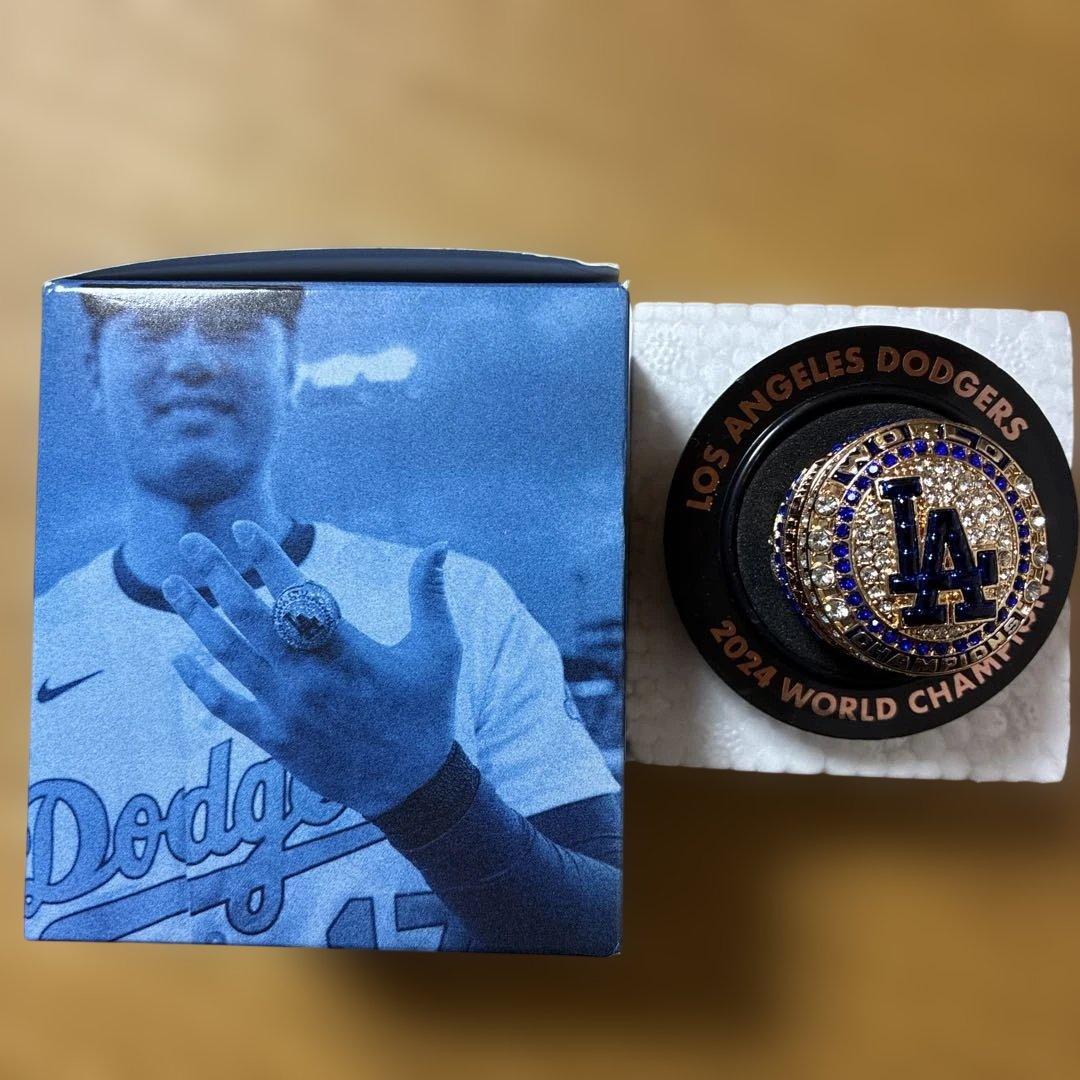 2024年ワールドチャンピオン記念リング 2025年8／6限定配布 大谷翔平