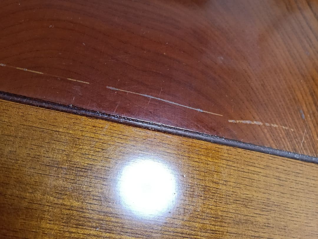 最終値下げ！家具調こたつ 彫刻入り