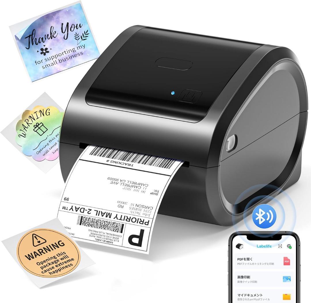 新品 感熱ラベルライター D520-BT ラベルプリンター 業務用 A6対応