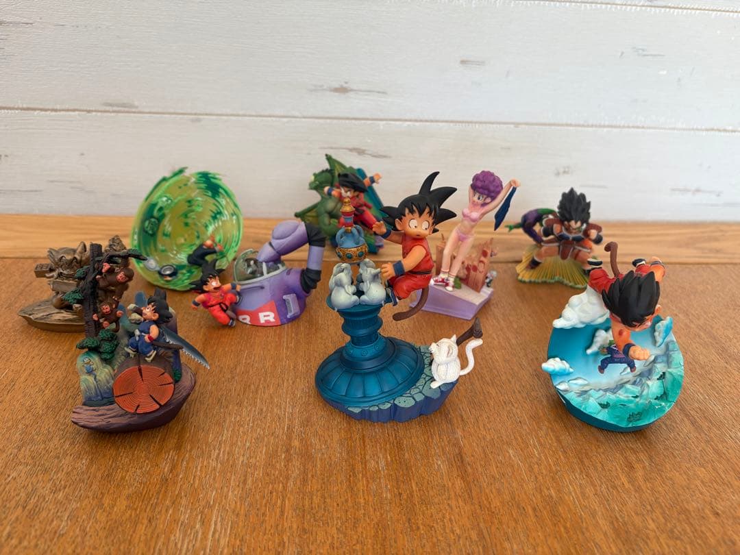 ドラゴンボールカプセル　孫悟空フィギュアセット　9体おまけ付　カリン様　ピッコロ
