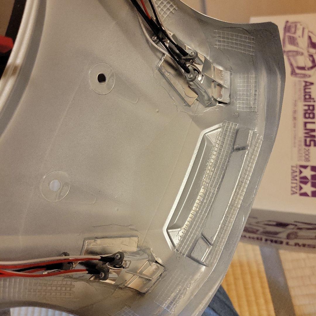 1/10RCタミヤGTR35ボディ、パトカー仕様