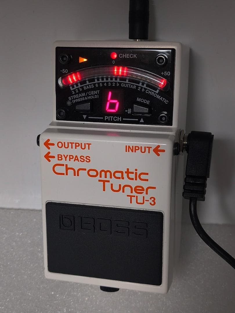 【動作確認済】BOSS（ボス）TU-3 クロマチックチューナー ACアダプタ付
