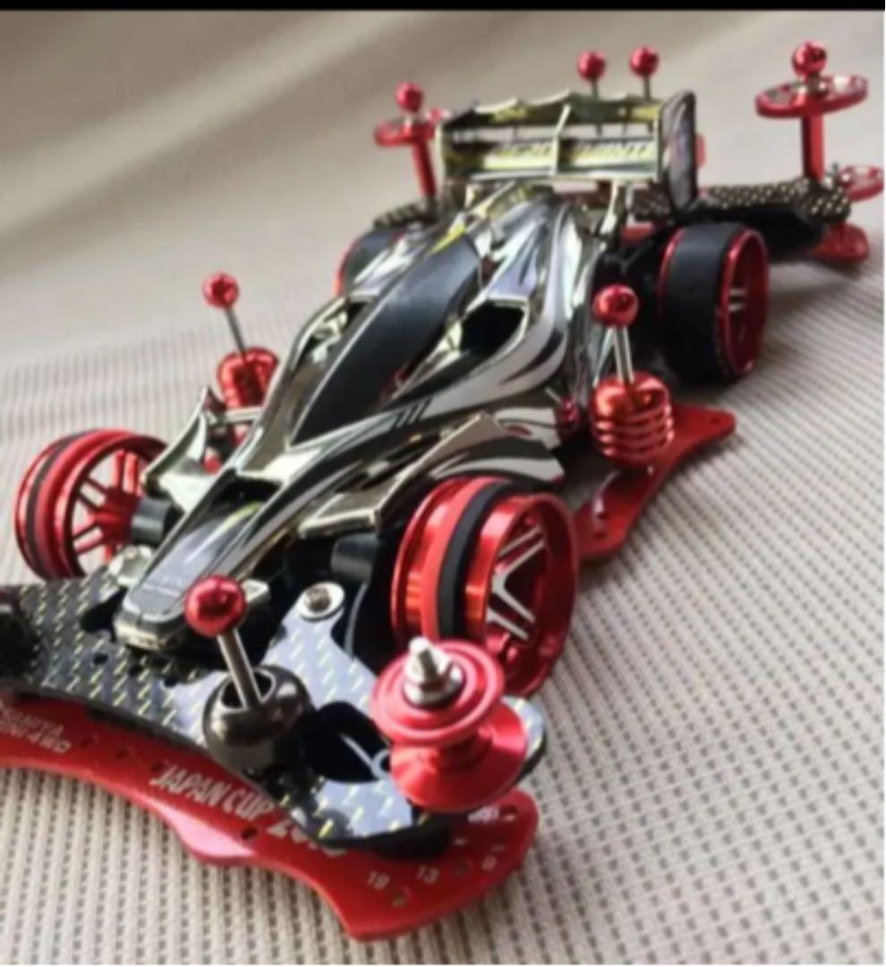 元祖！エアロアバンテ ブラック メタリック カスタム ミニ四駆 改造　確認用！