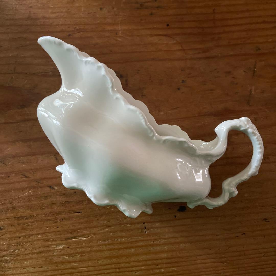 アンティーク　グレイビーボート　1910c