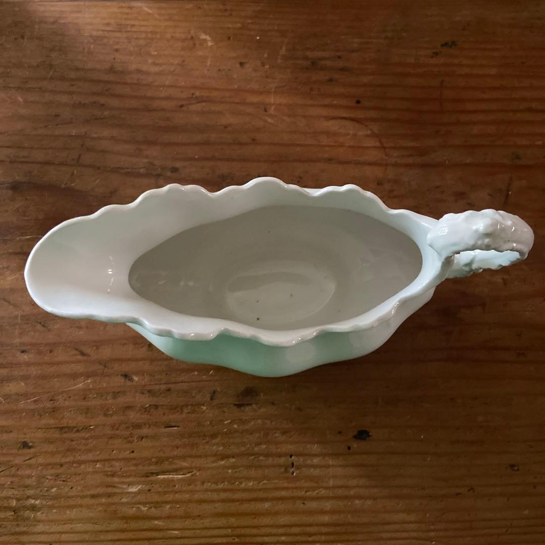 アンティーク　グレイビーボート　1910c