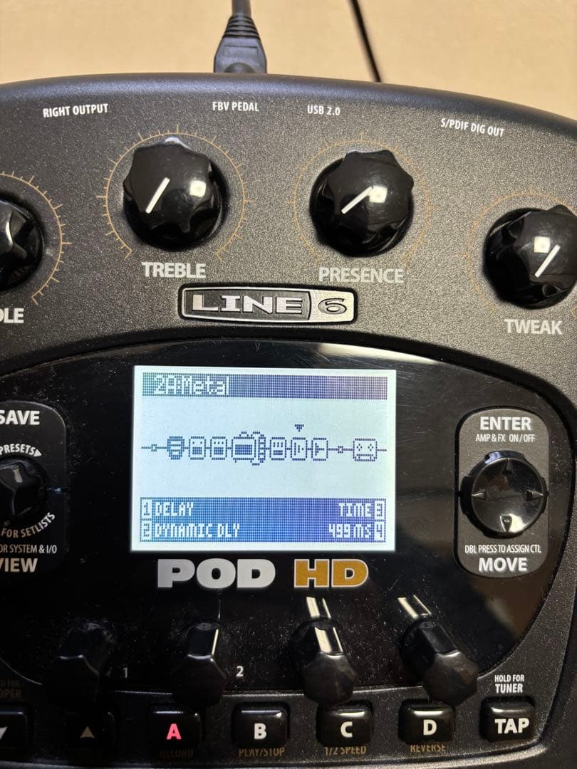 【ジャンク扱い】Line 6 POD HD とFBV Express MkⅡ