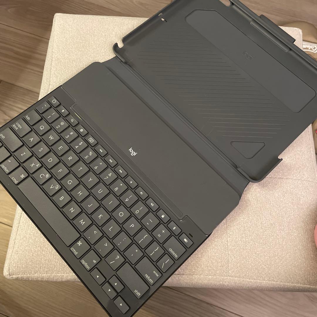 Logitech iPad用キーボードケース ブラック